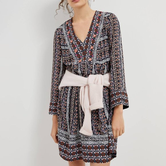 Anthropologie Naomi Embroidered Tunic Dress - Picture 1 of 8
